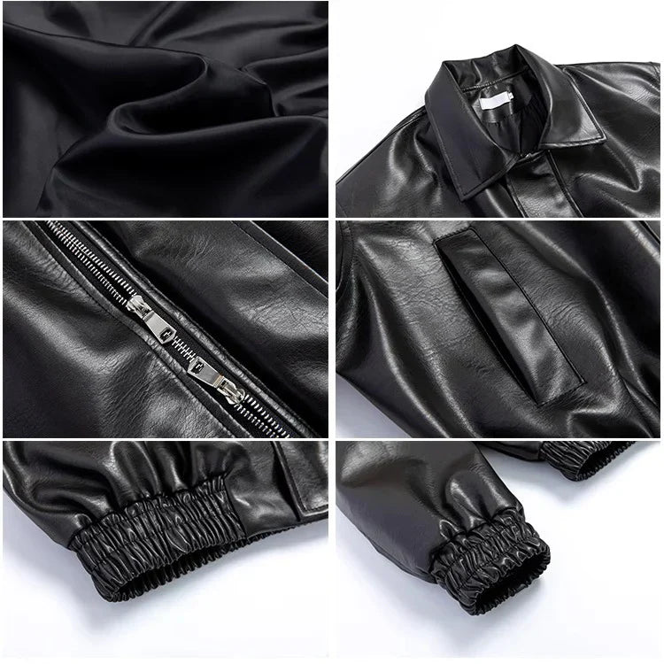 Lederjacke