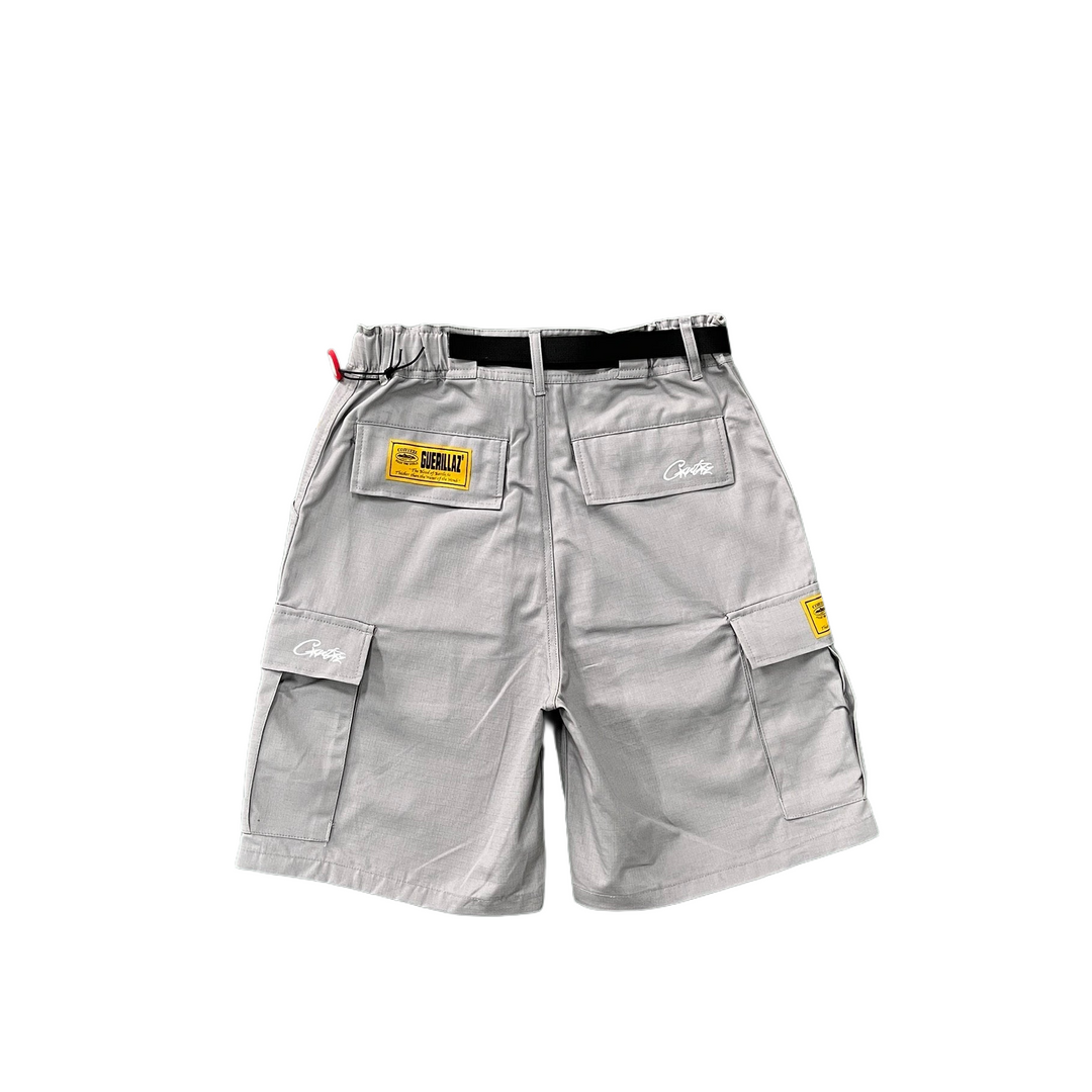 Alcatraz Cargo Shorts Grey