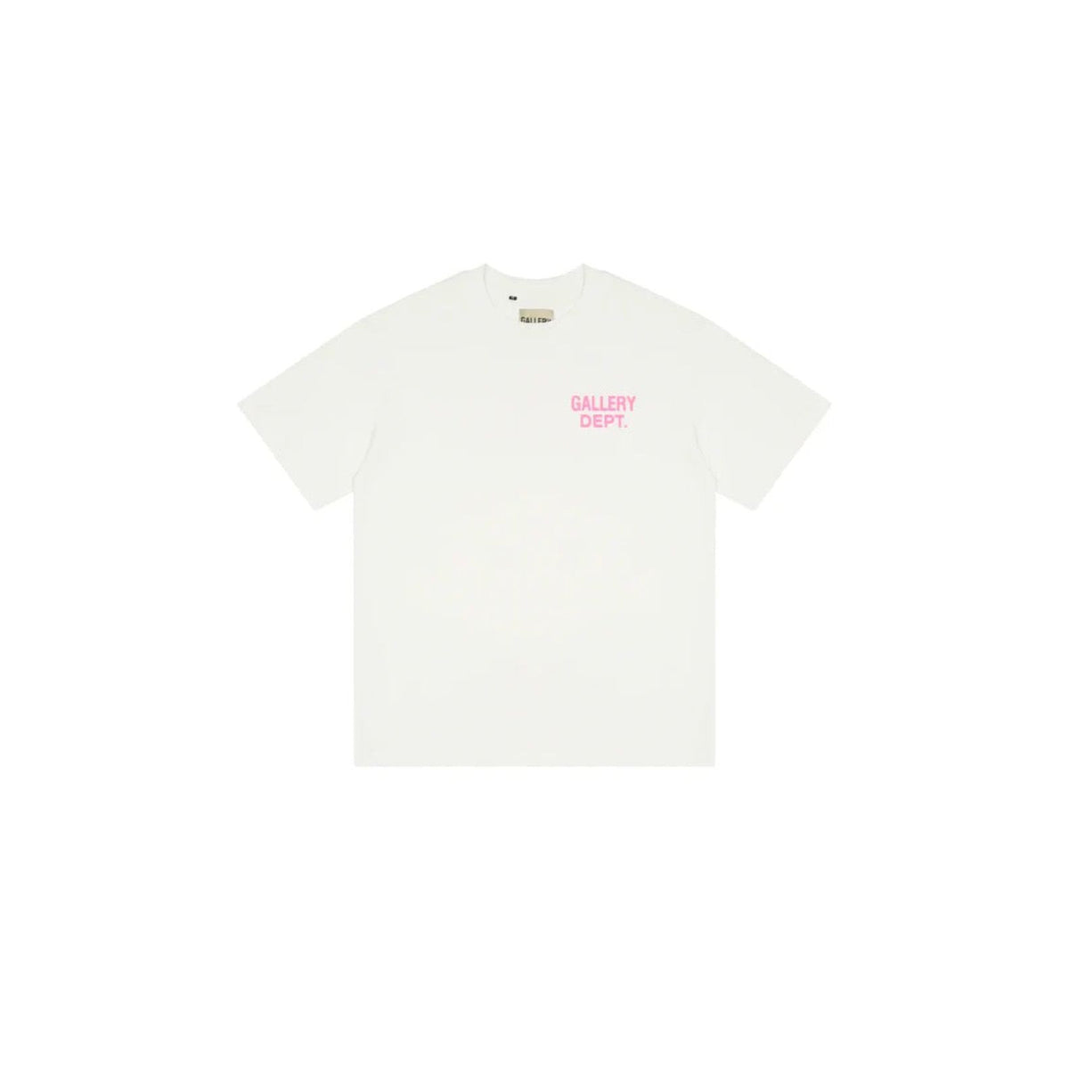 Distressed Print Tee Pink