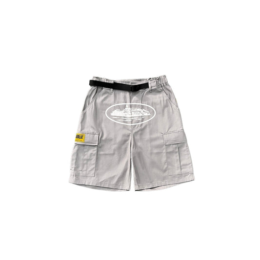 Alcatraz Cargo Shorts Grey