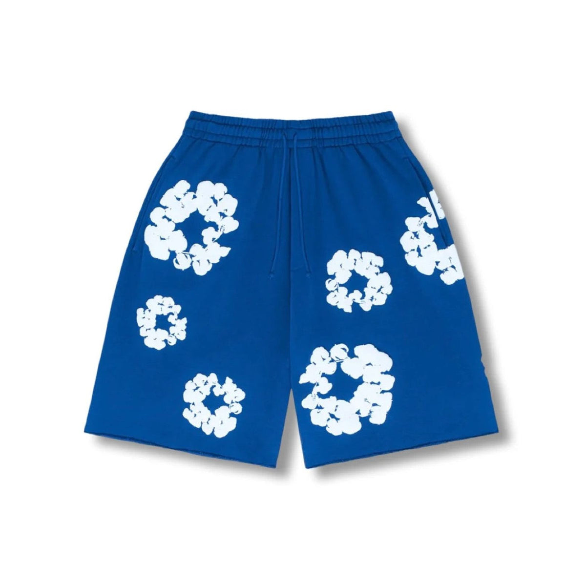 Flower Shorts Blue