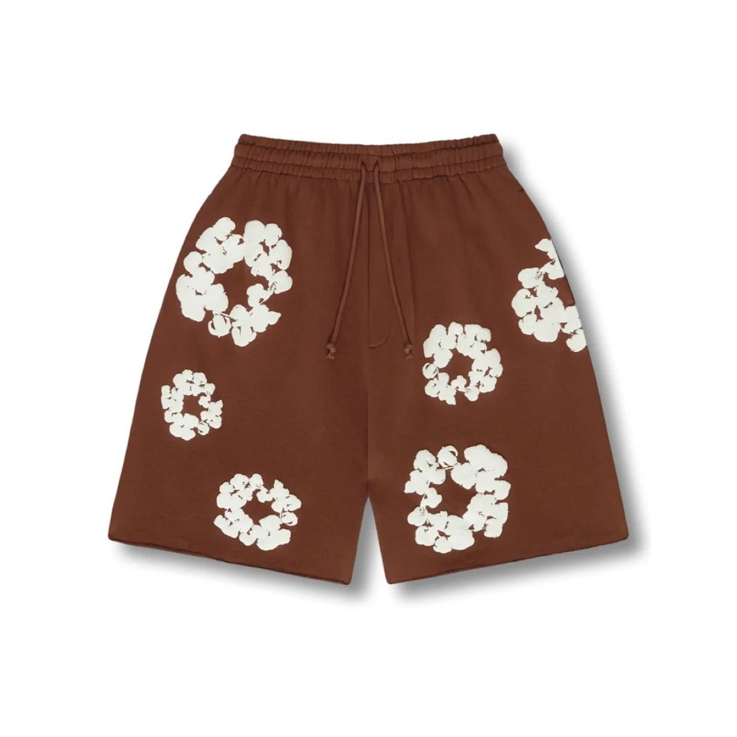 Flower Shorts Brown