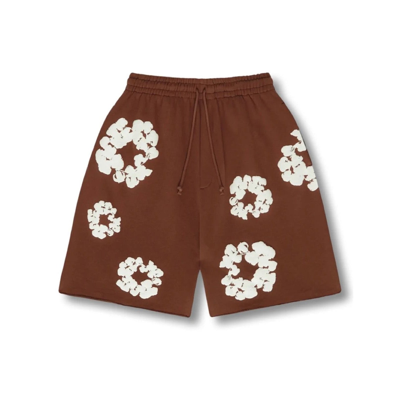 Flower Shorts Brown
