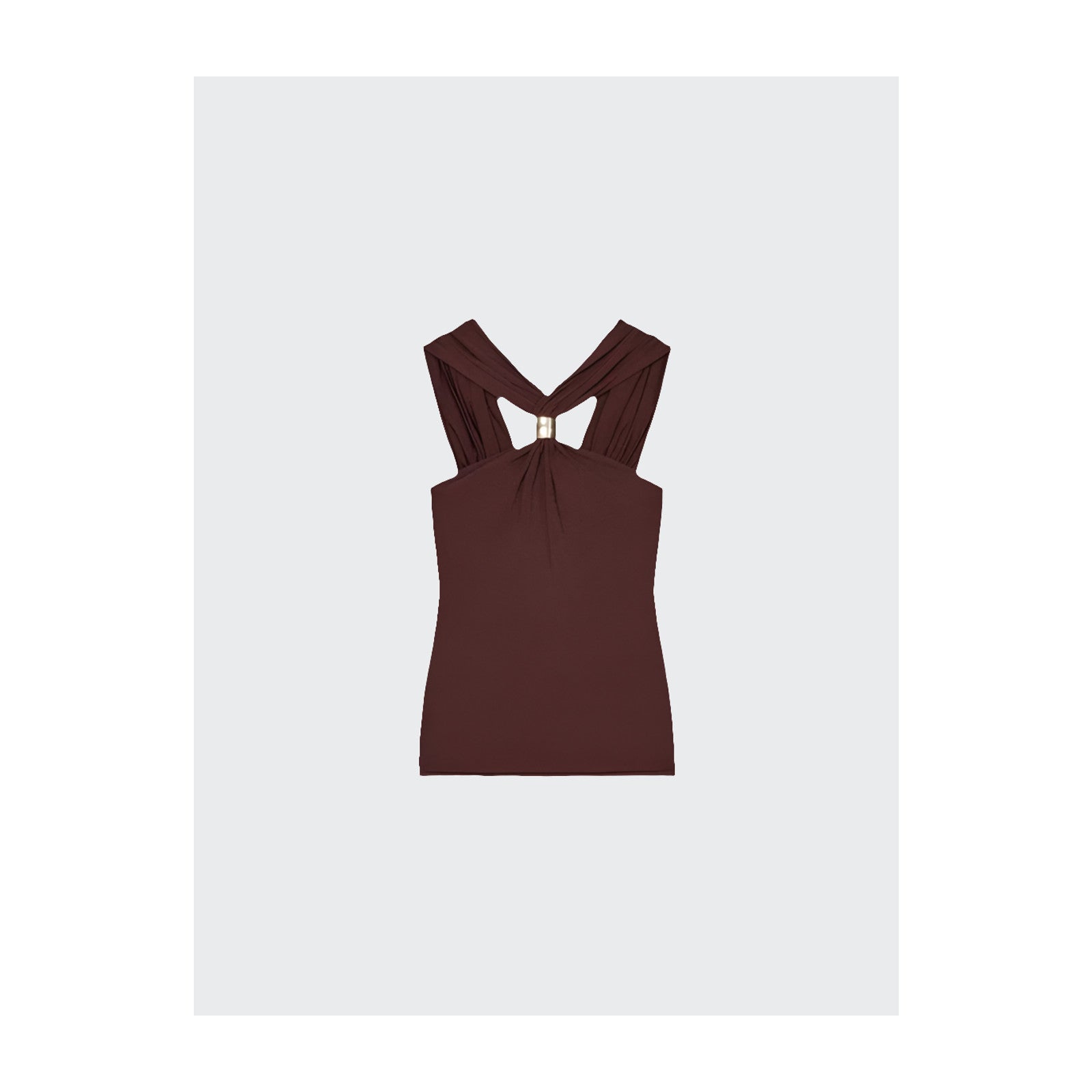 Neckholder Top mit breiten Trägern