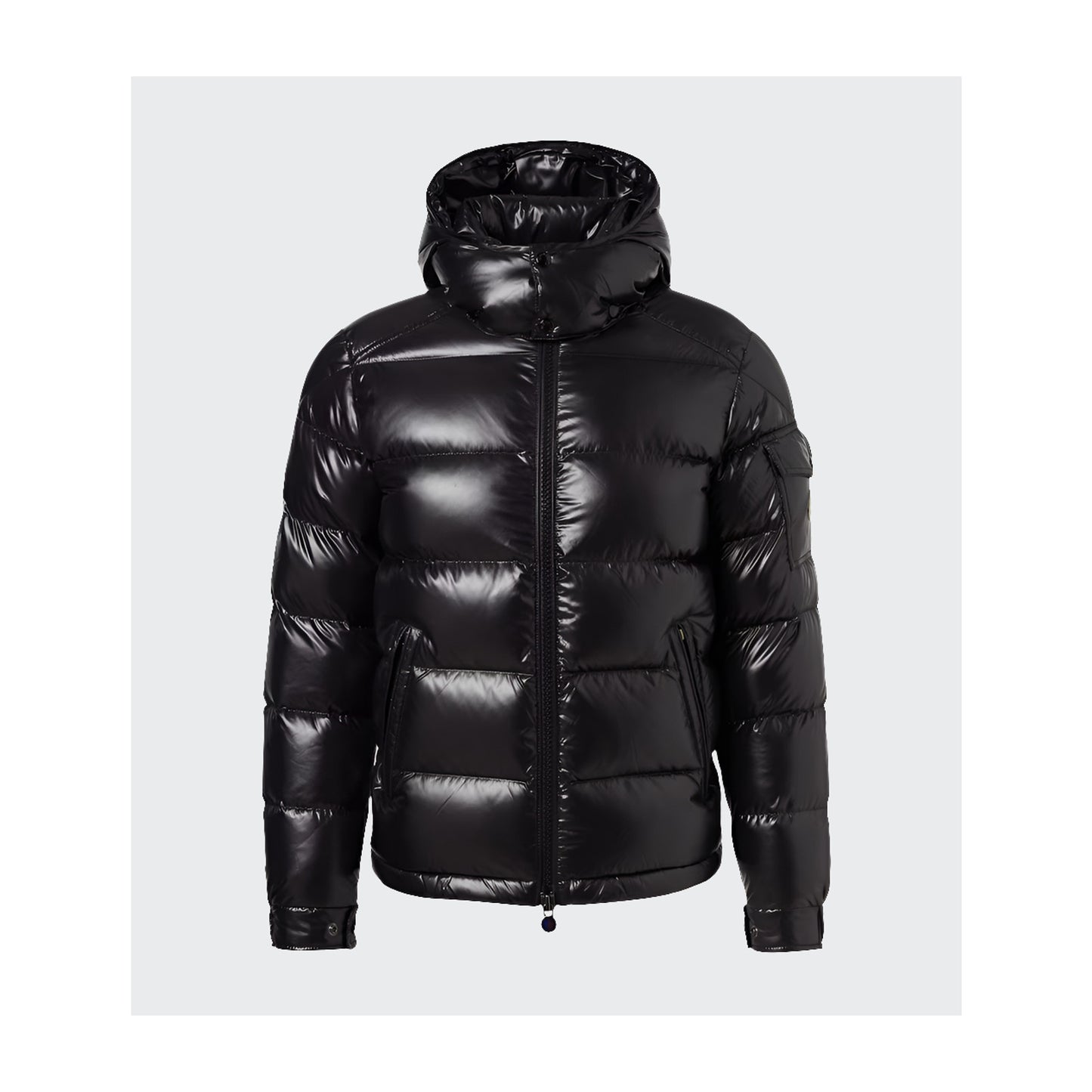Steppjacke mit Seitenpatch