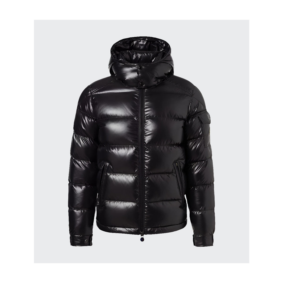 Steppjacke mit Seitenpatch