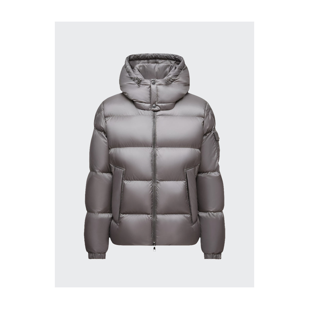 Daunenjacke mit Seitenpatch