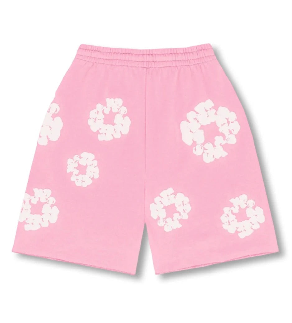 Flower Shorts Pink
