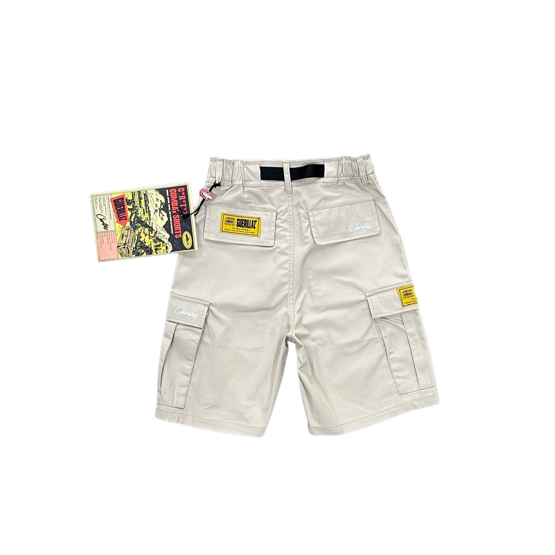 Alcatraz Cargo Shorts Beige