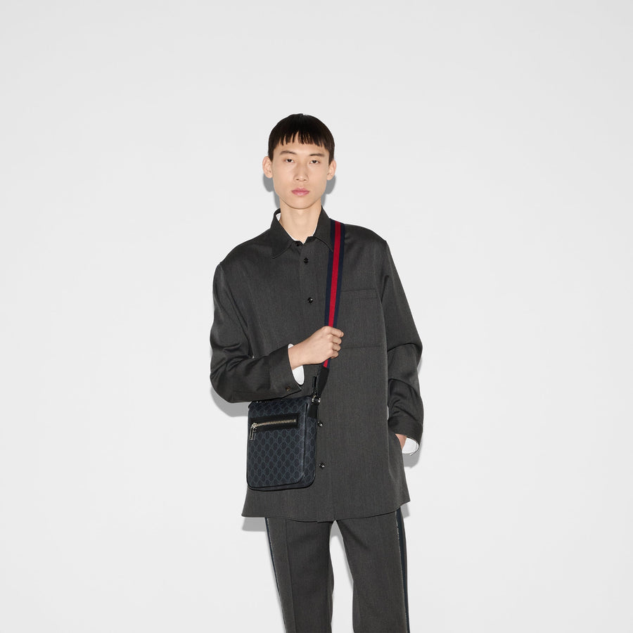 Kleine Messengertasche Schwarz