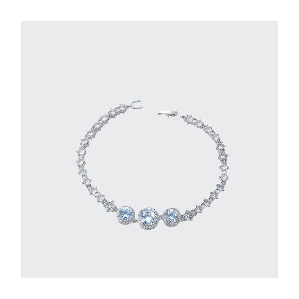 Diamond Bracelet - Silber